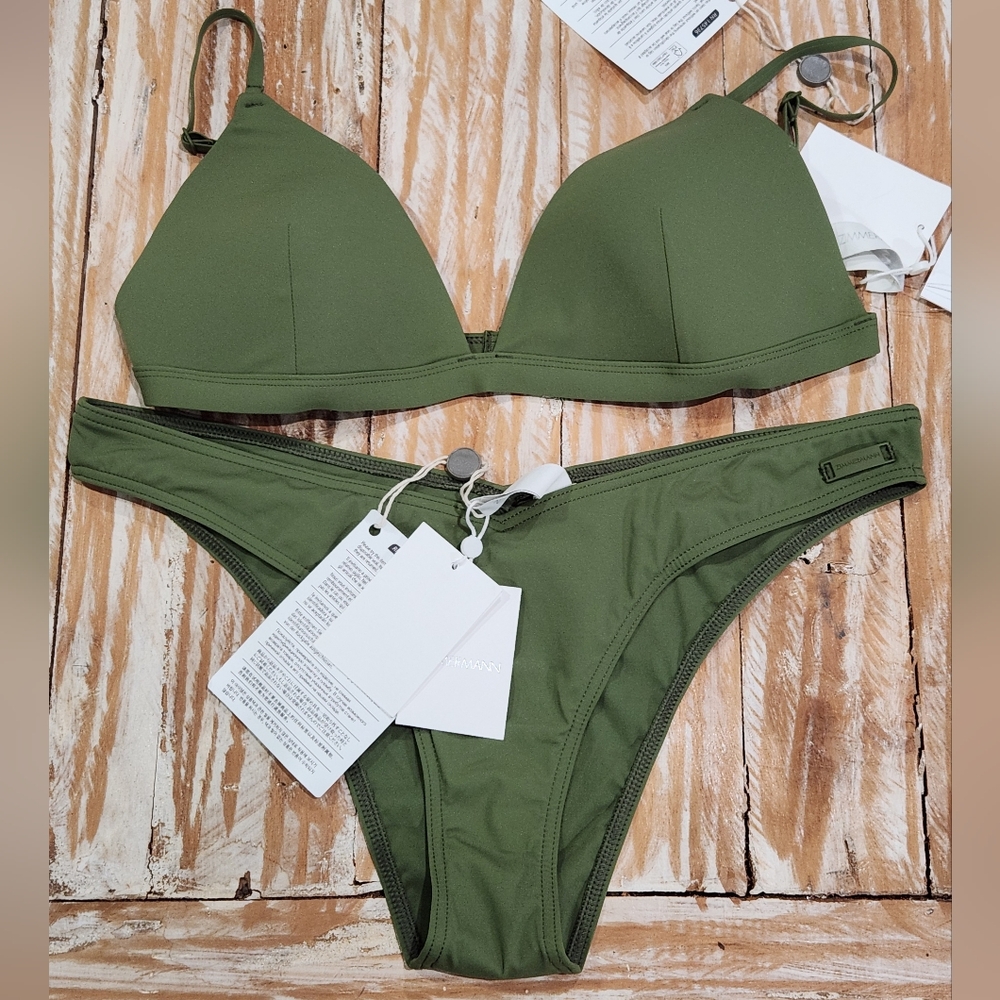 Zimmermann Olive Green Bikini